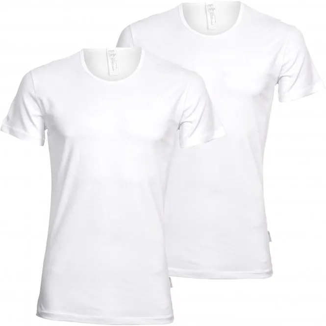 2-Pack 24/7 Crew-Neck T-Shirts, White