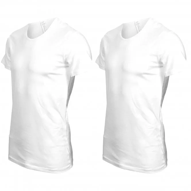2-Pack 24/7 Crew-Neck T-Shirts, White