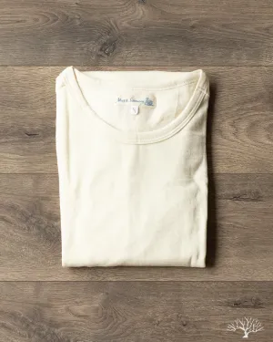 2W15LS Merino Wool Long-Sleeve Crew Neck Tee - Nature