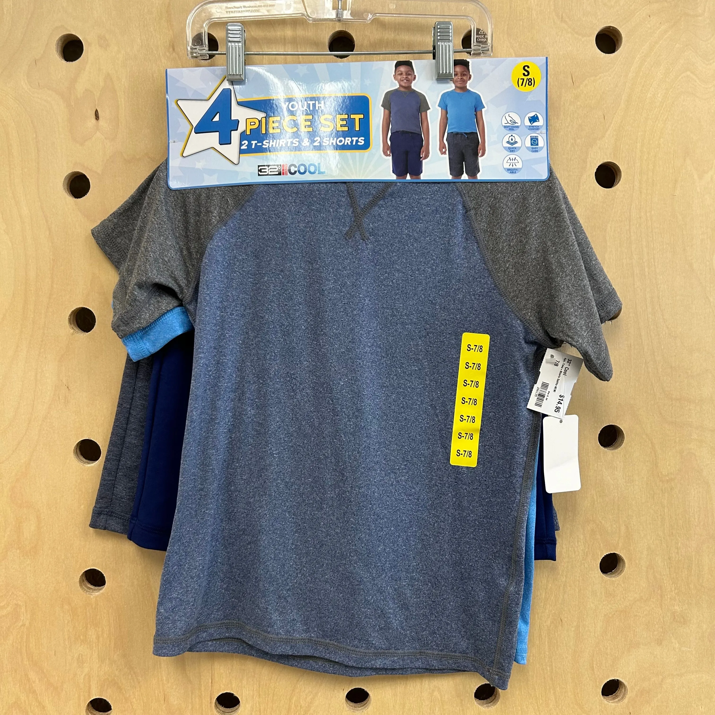4pc. Tees Shorts Outfits NEW!