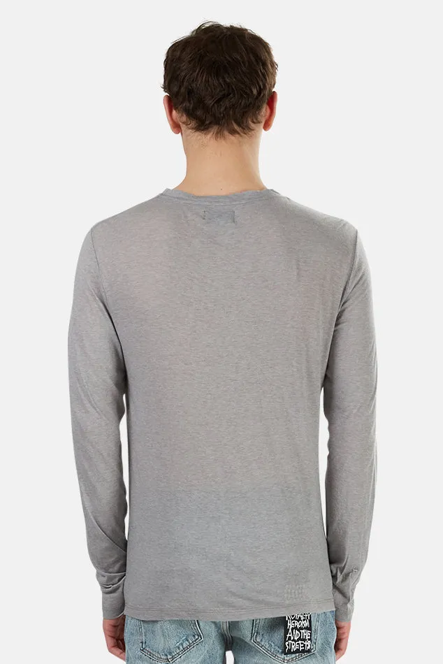 66 Long Sleeve Tee Grey