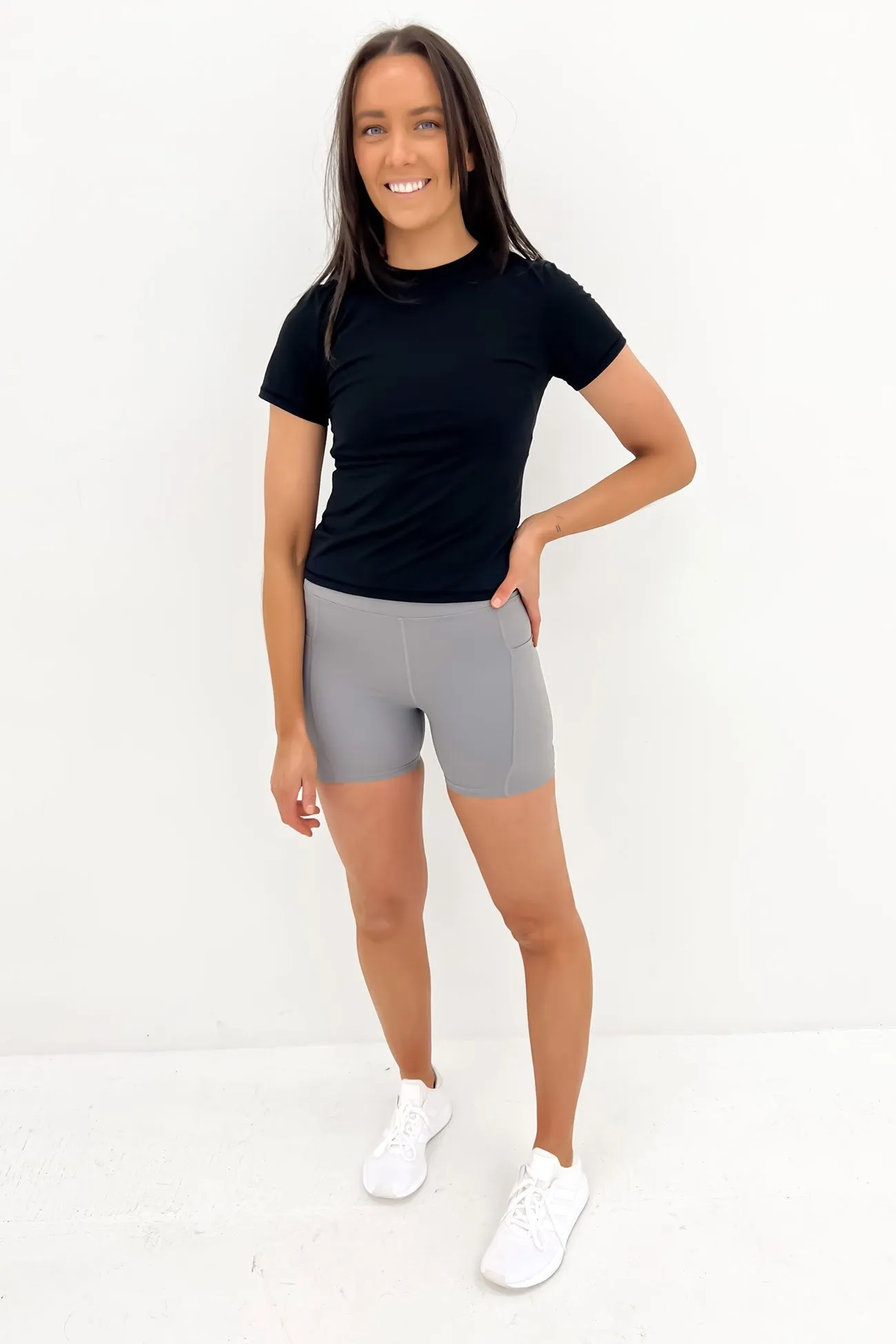 Active Baby Tee Black