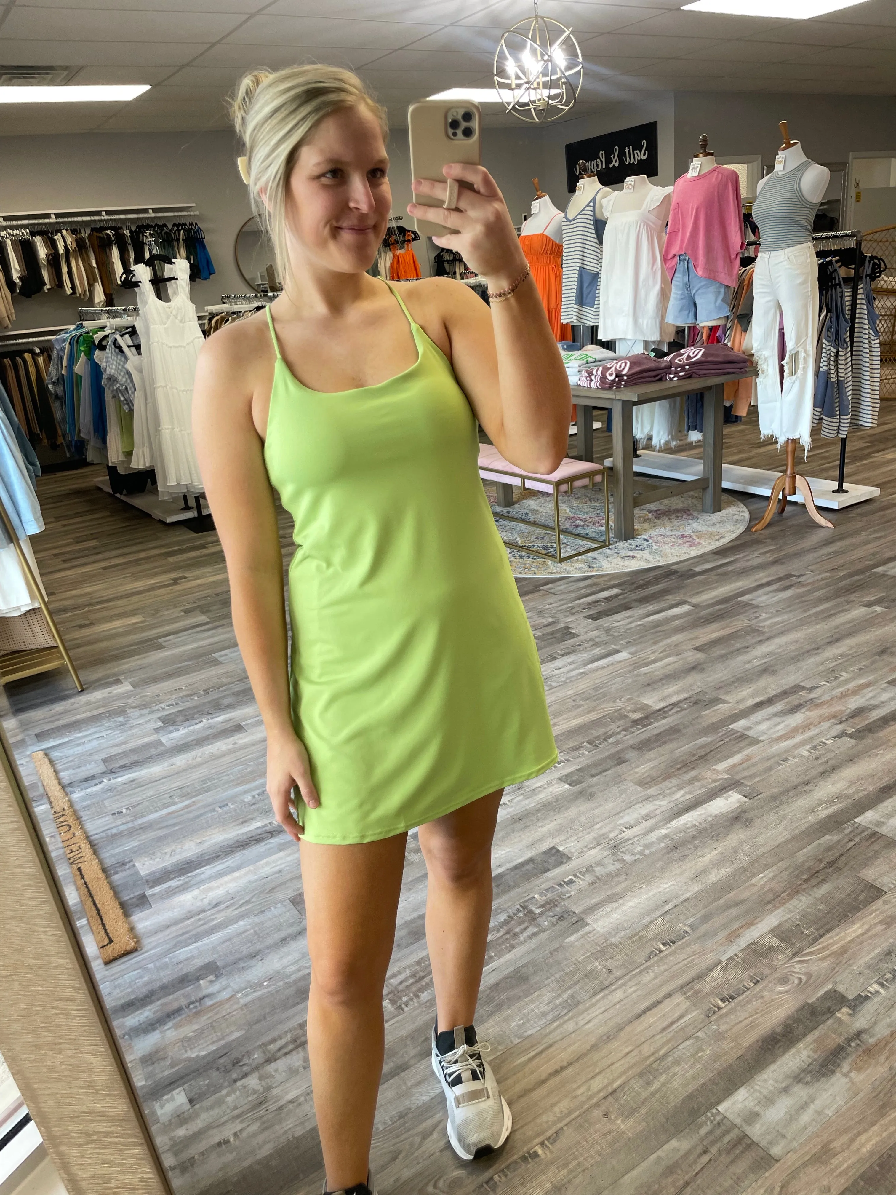 Active Dress - Lime