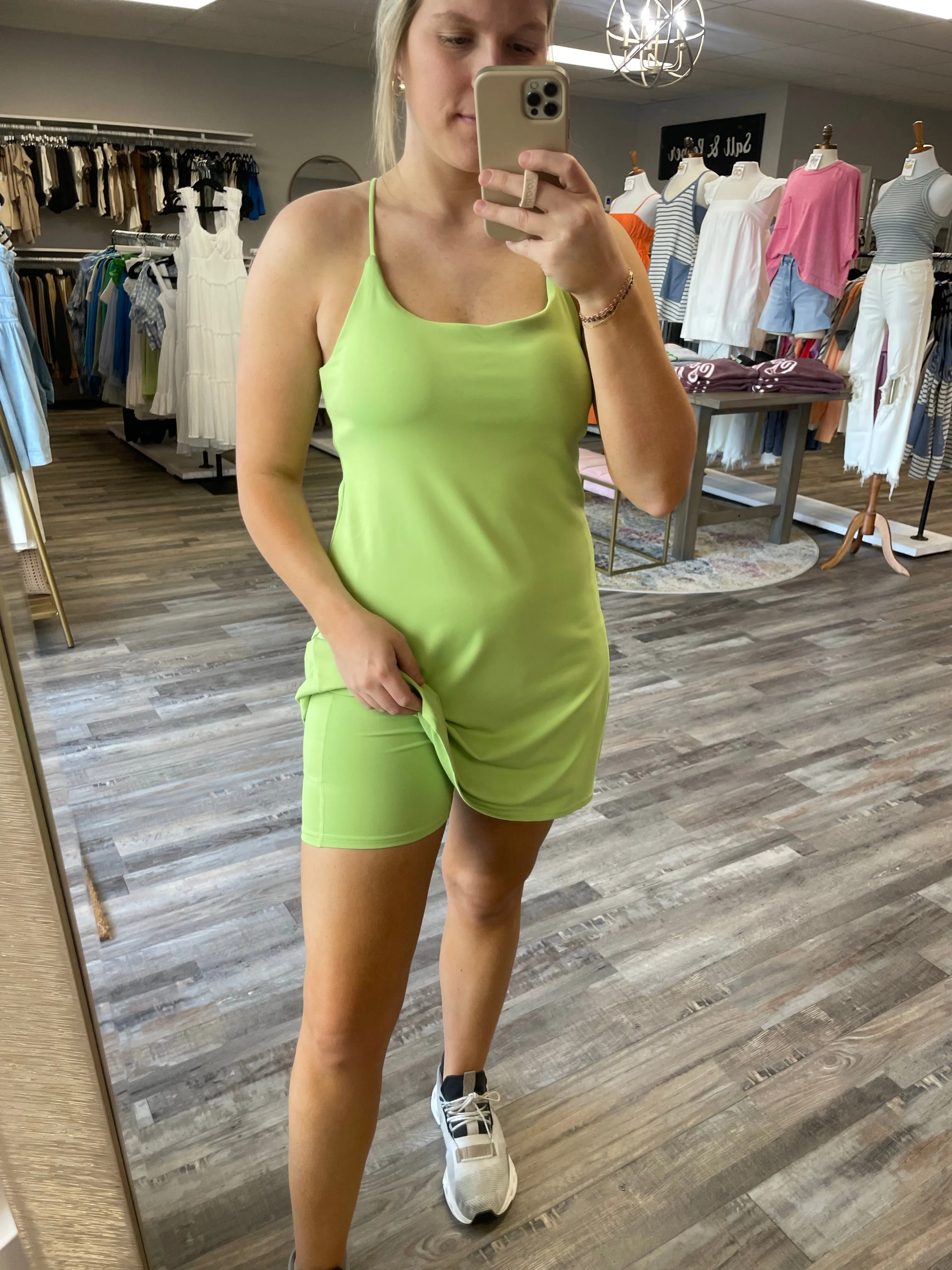 Active Dress - Lime