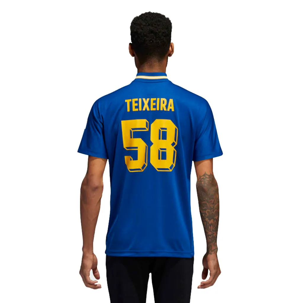 Adidas Teixeira Jersey - Collegiate Royal/Bold Gold/White