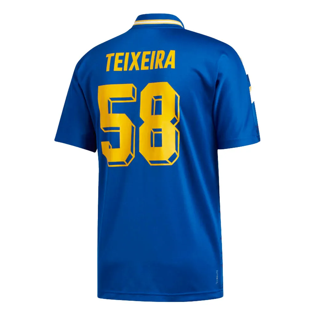 Adidas Teixeira Jersey - Collegiate Royal/Bold Gold/White