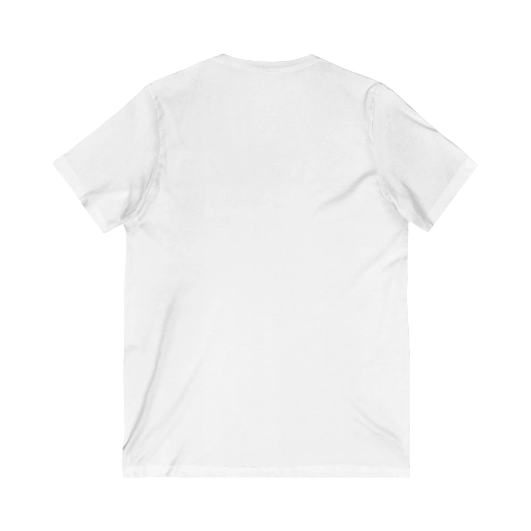 All-Day Comfort: Unisex Jersey Tees - Look & Feel Great All Day! Short Sleeve V-Neck Tee