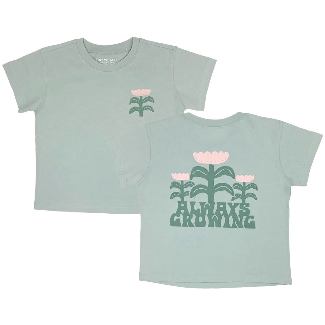 Always Growing Boxy Tee - Cactus