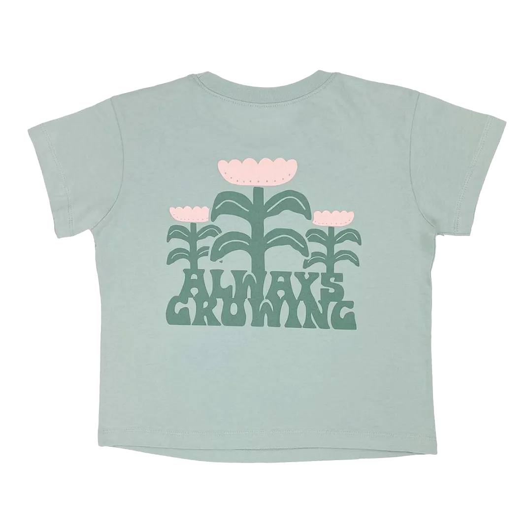 Always Growing Boxy Tee - Cactus
