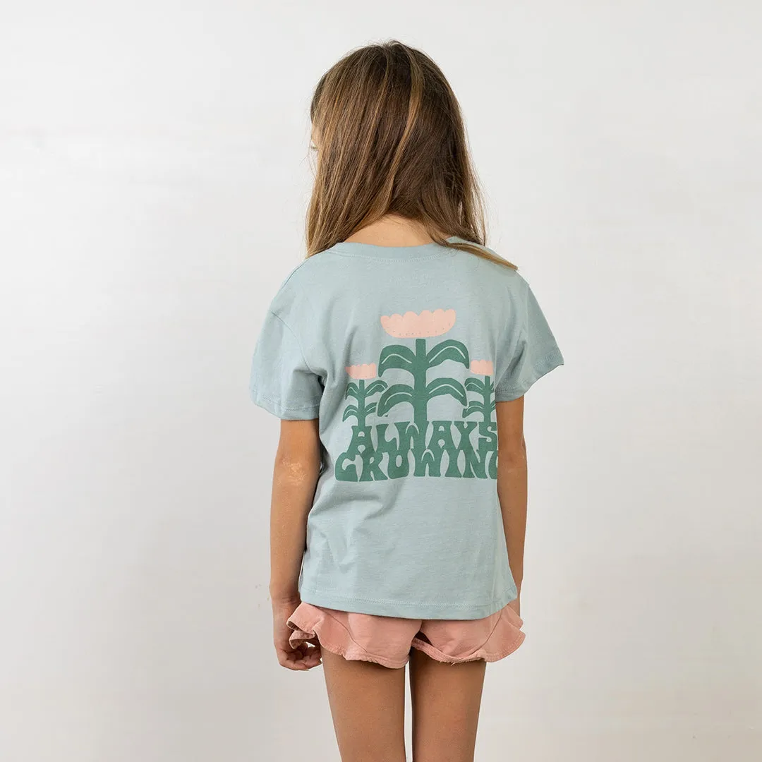 Always Growing Boxy Tee - Cactus