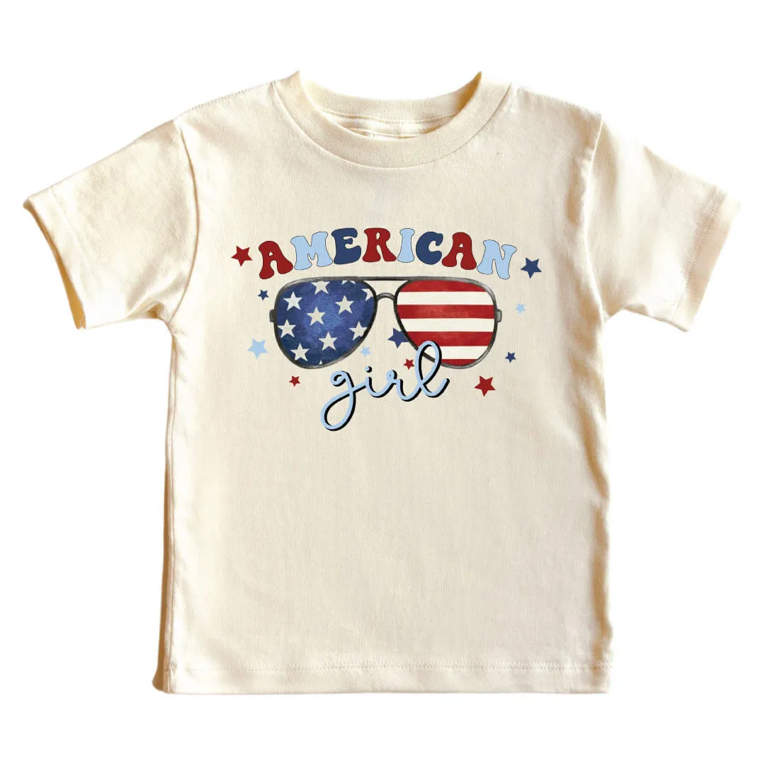 American Girl Kids Graphic Tee | Natural