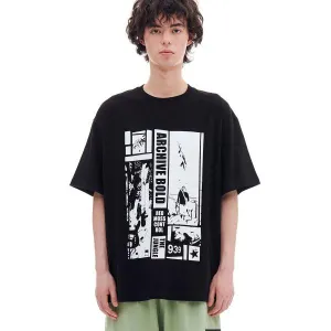 ARCHIVE BOLD (アーカイブボールド)　AB ROCKSTAR T-SHIRTS (BLACK)