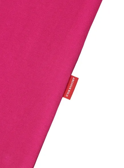 ARCHIVE BOLD (アーカイブボールド)　CONQUER THE SPACE T-SHIRTS (PINK)