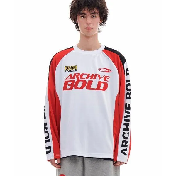 ARCHIVE BOLD (アーカイブボールド)　RACING JERSEY (RED)