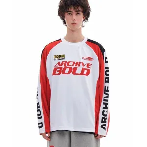 ARCHIVE BOLD (アーカイブボールド)　RACING JERSEY (RED)