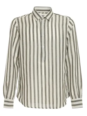 Aspesi Bold-Striped Shirt