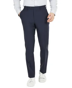 Bar Iii Mens Slim fit Dress Pants 38 / 30 Blue Solid