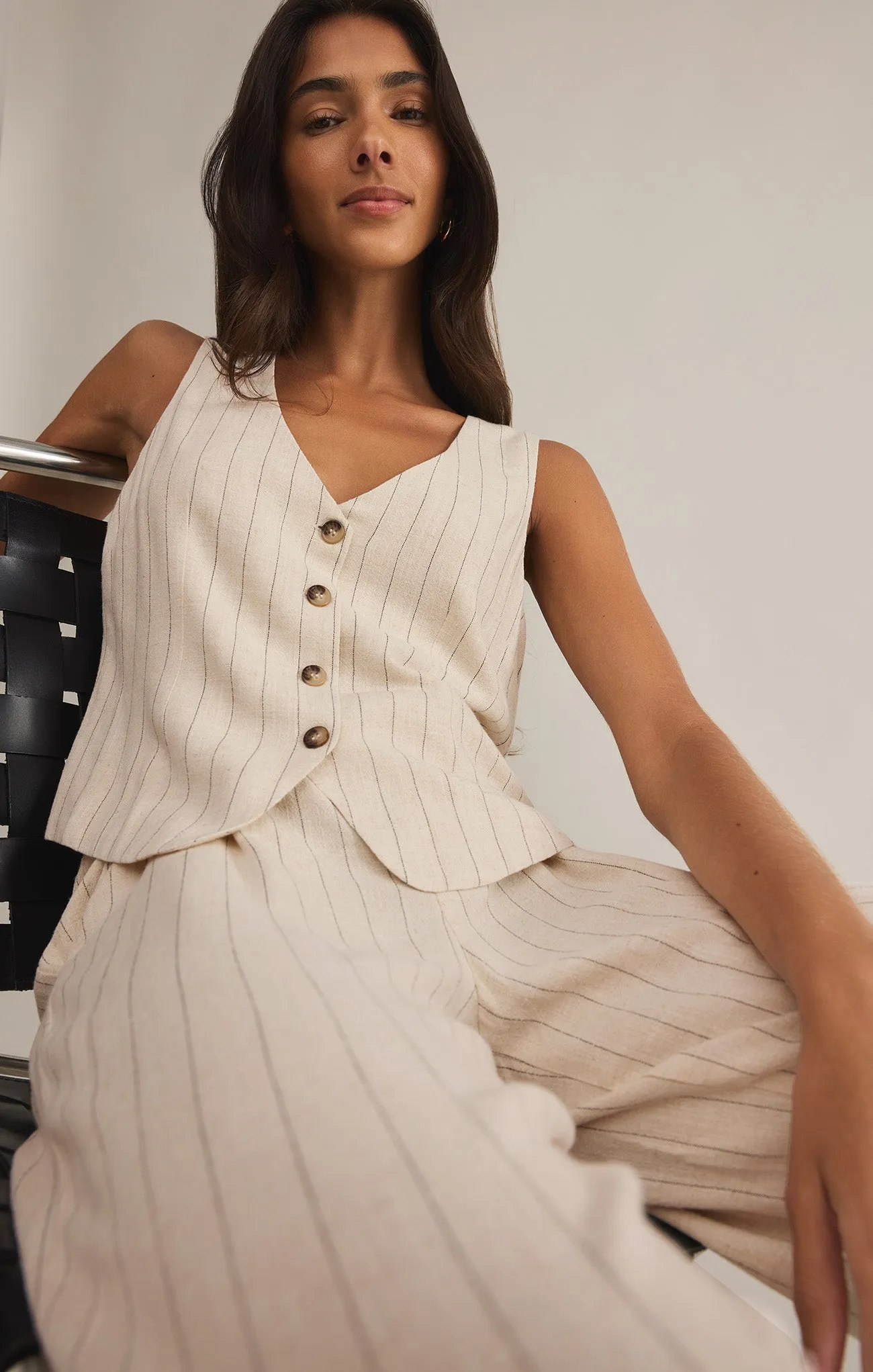 Bennet Pinstripe Pant