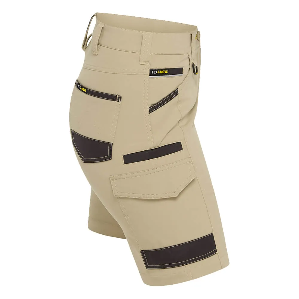 Bisley BSHL1332 Ladies Flex & Move Cargo Short Stone