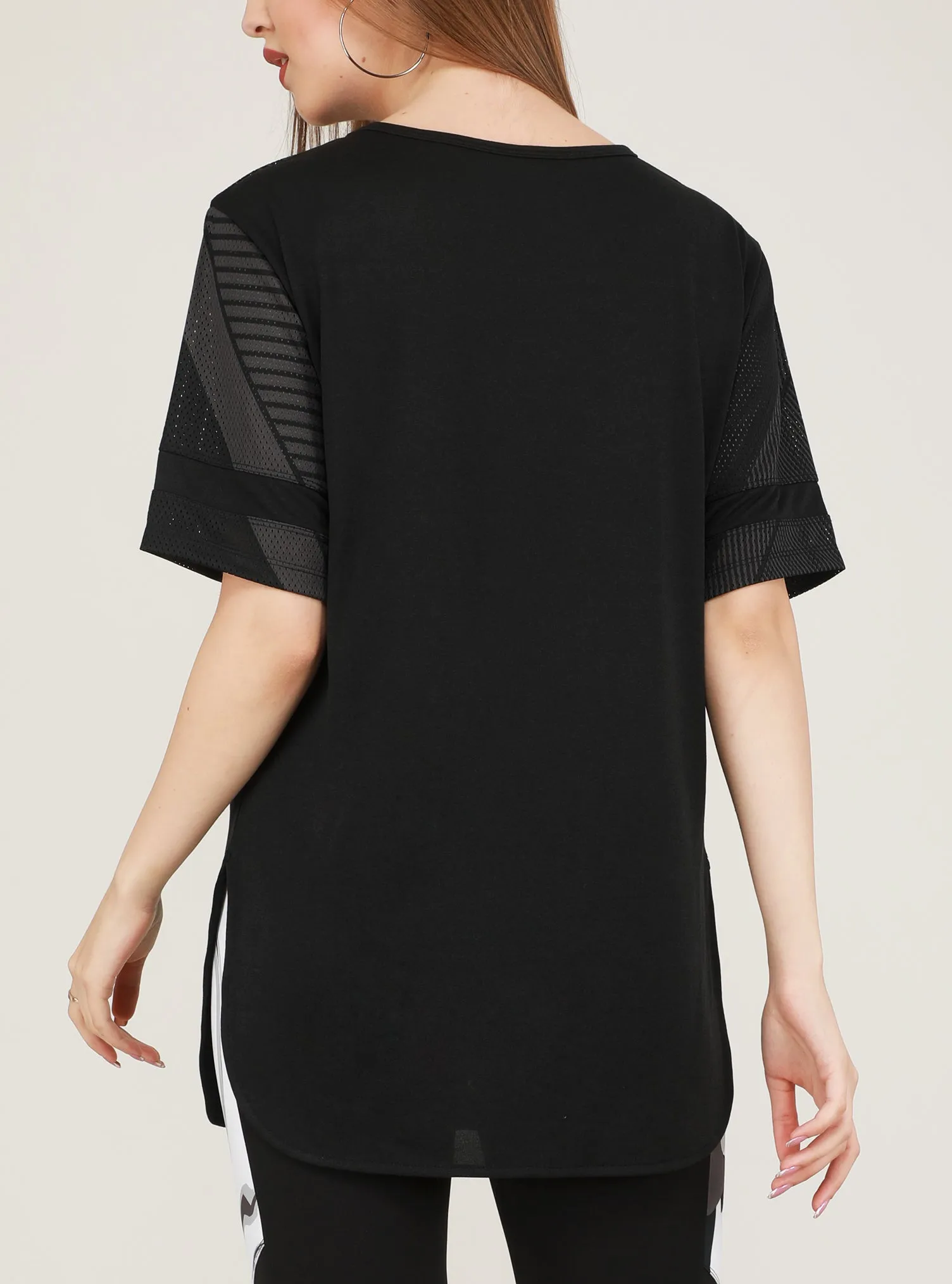 Black Long T-Shirt