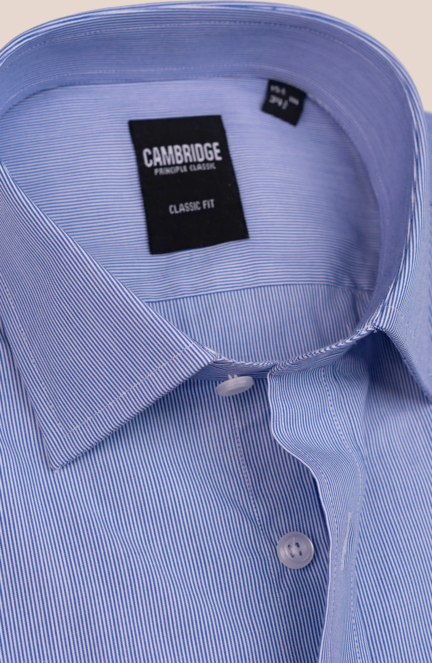 Blue Stripe Cotton Shirt