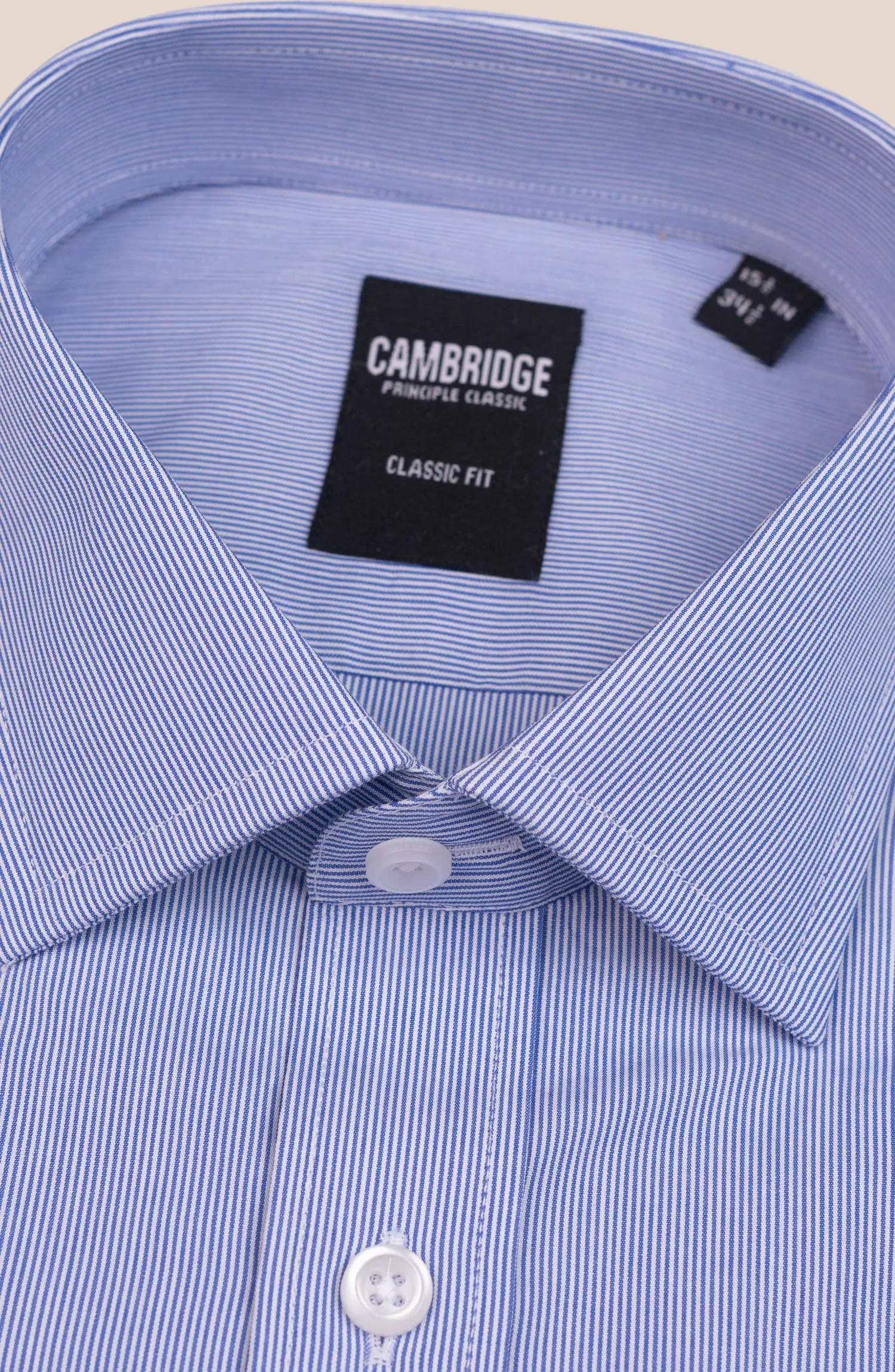 Blue Stripe Cotton Shirt