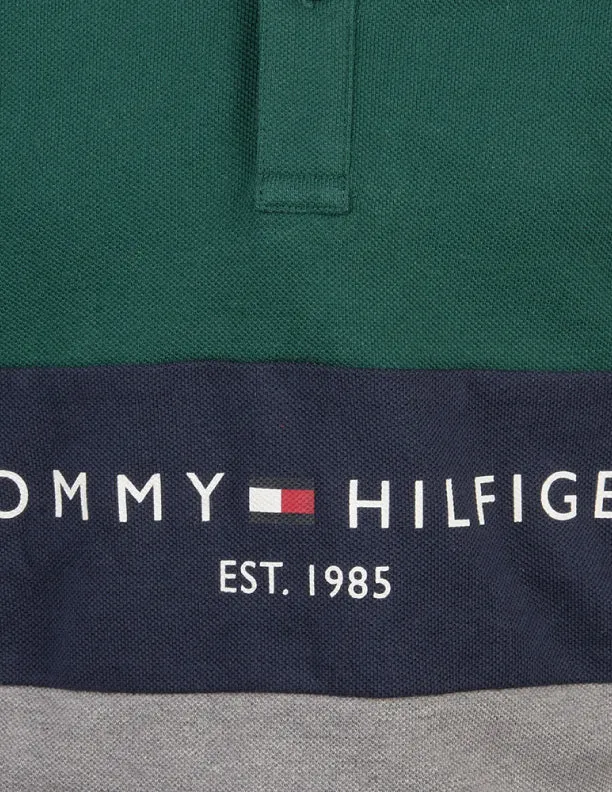 Bold Colorblock Polo L/S