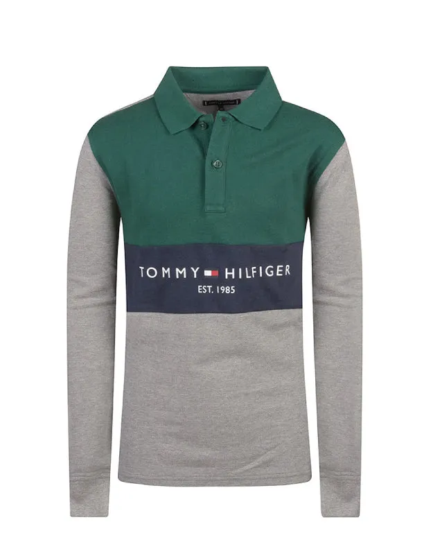 Bold Colorblock Polo L/S
