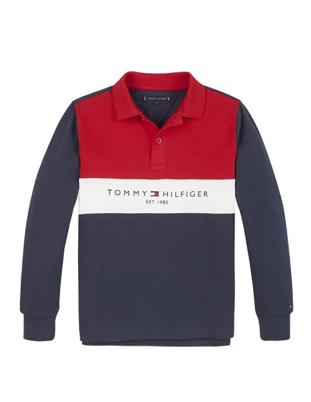 Bold Colorblock Polo L/S
