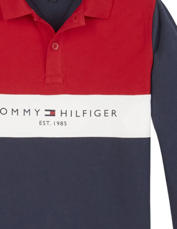 Bold Colorblock Polo L/S