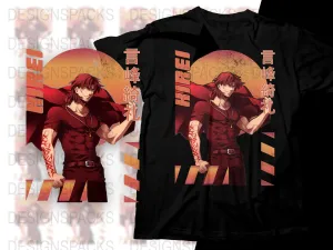 Bold Kirei Anime Design Art Png Digital Download