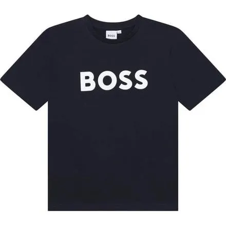 BOSS KIDS' BOLD LOGO T-SHIRT