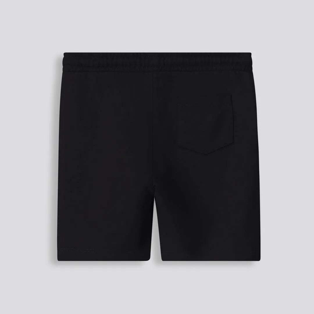 Boys Trackie Shorts _ 153342 _ Black
