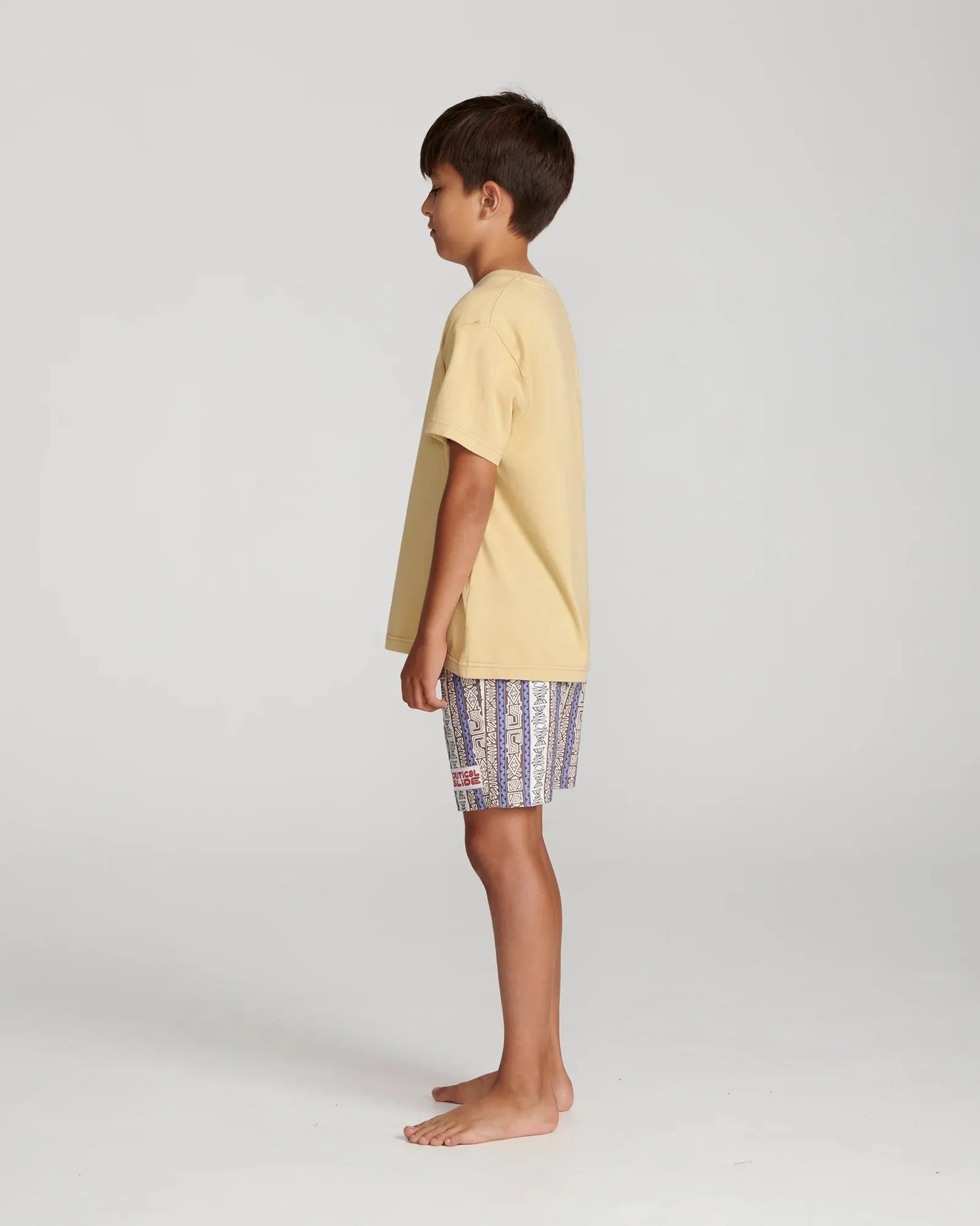 Bunched Kids Tee - Cinnamon