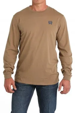 CINCH RANCHIN' AIN'T EASY TEE KHAKI