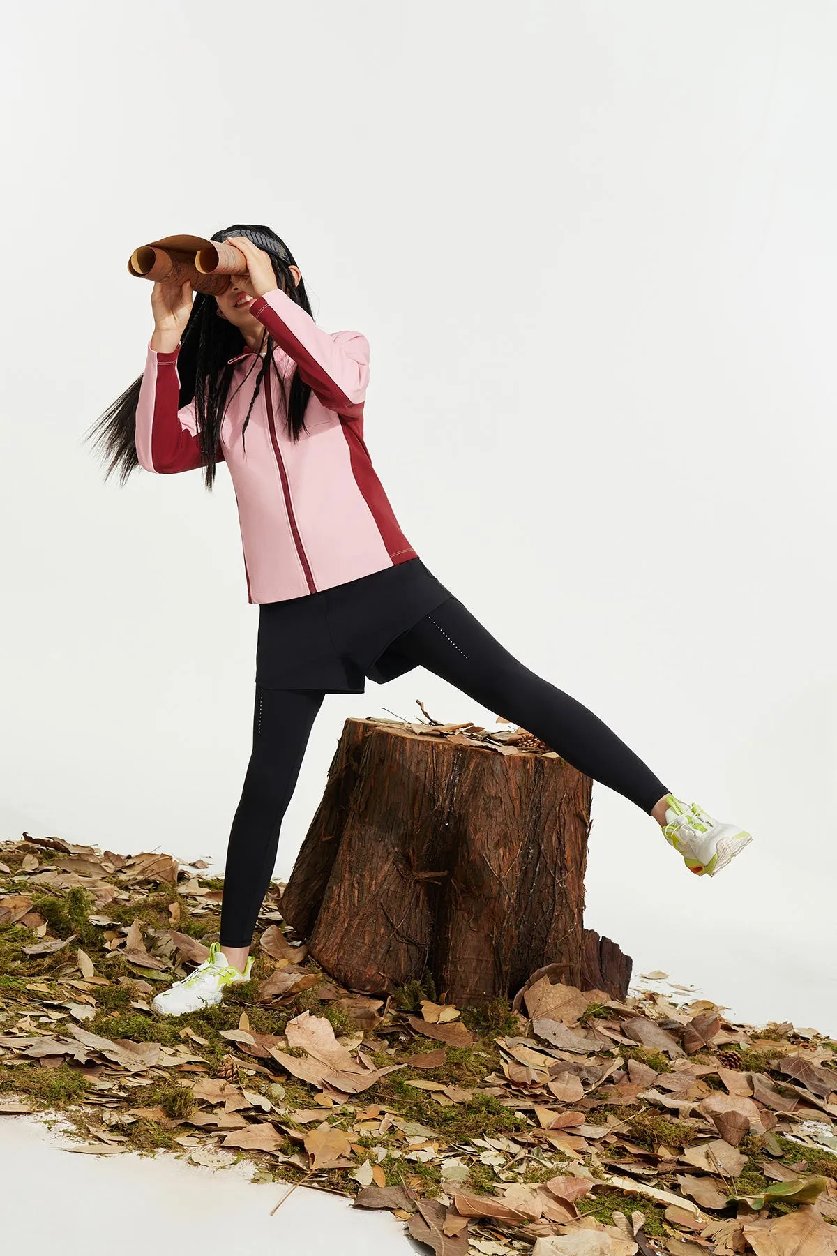 Colour Blocking 2 in 1 Pants