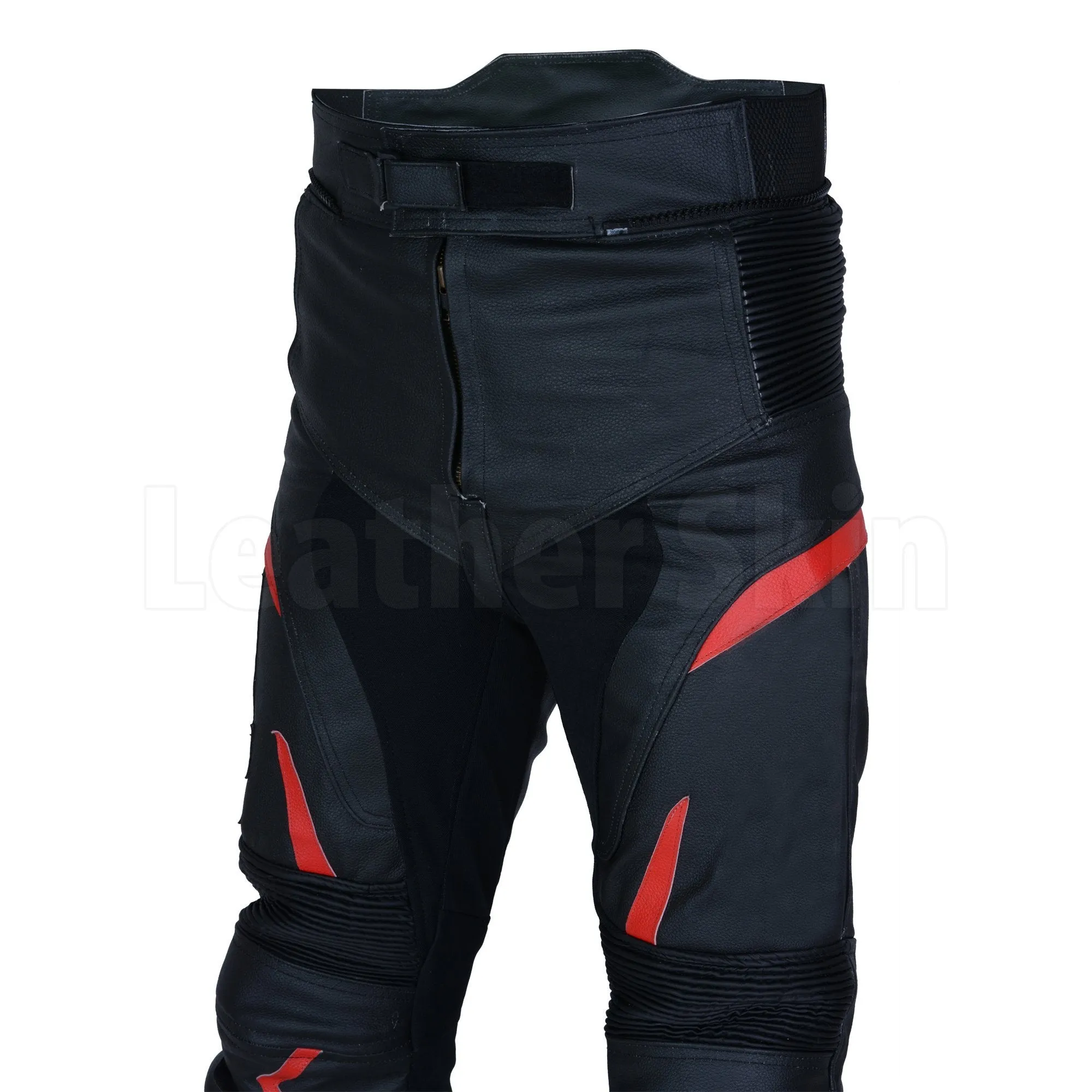 Comfy Black Men Motorcycle leather Pants