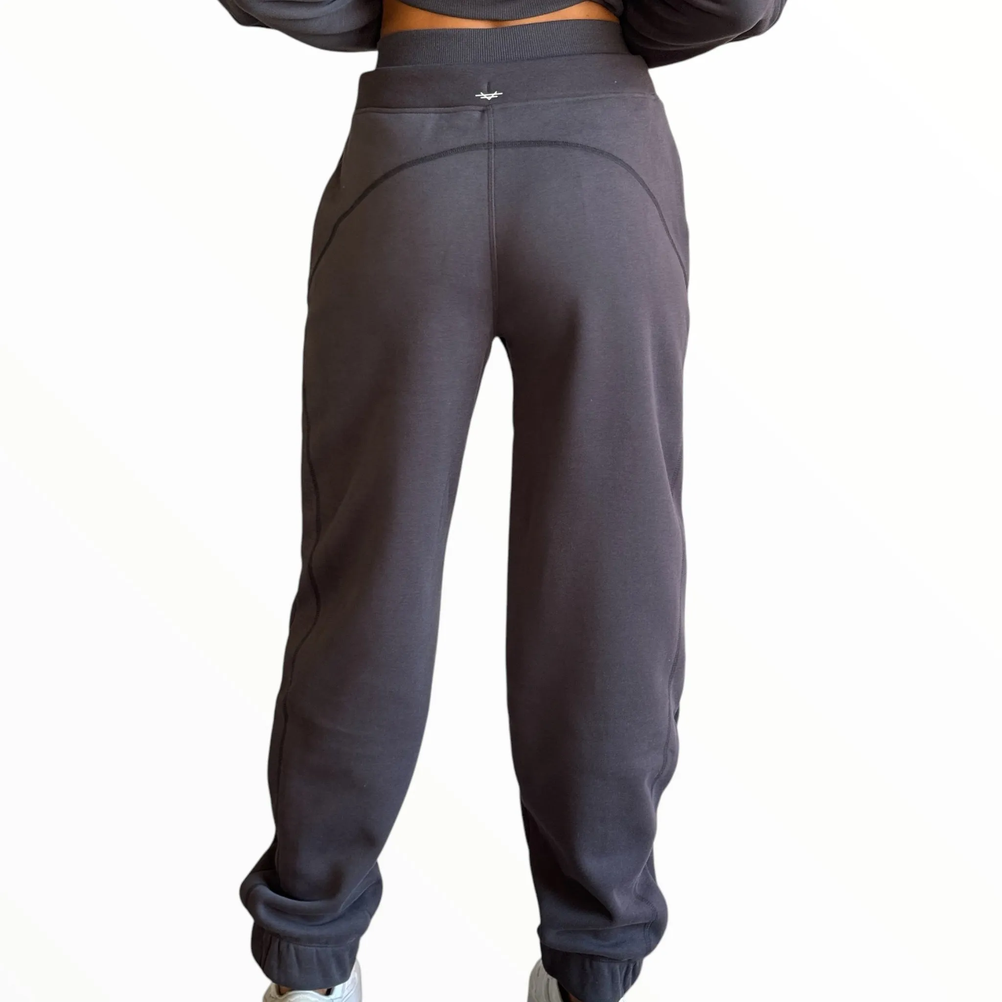 Comfy Edge Fleece Set - Graphite Grey