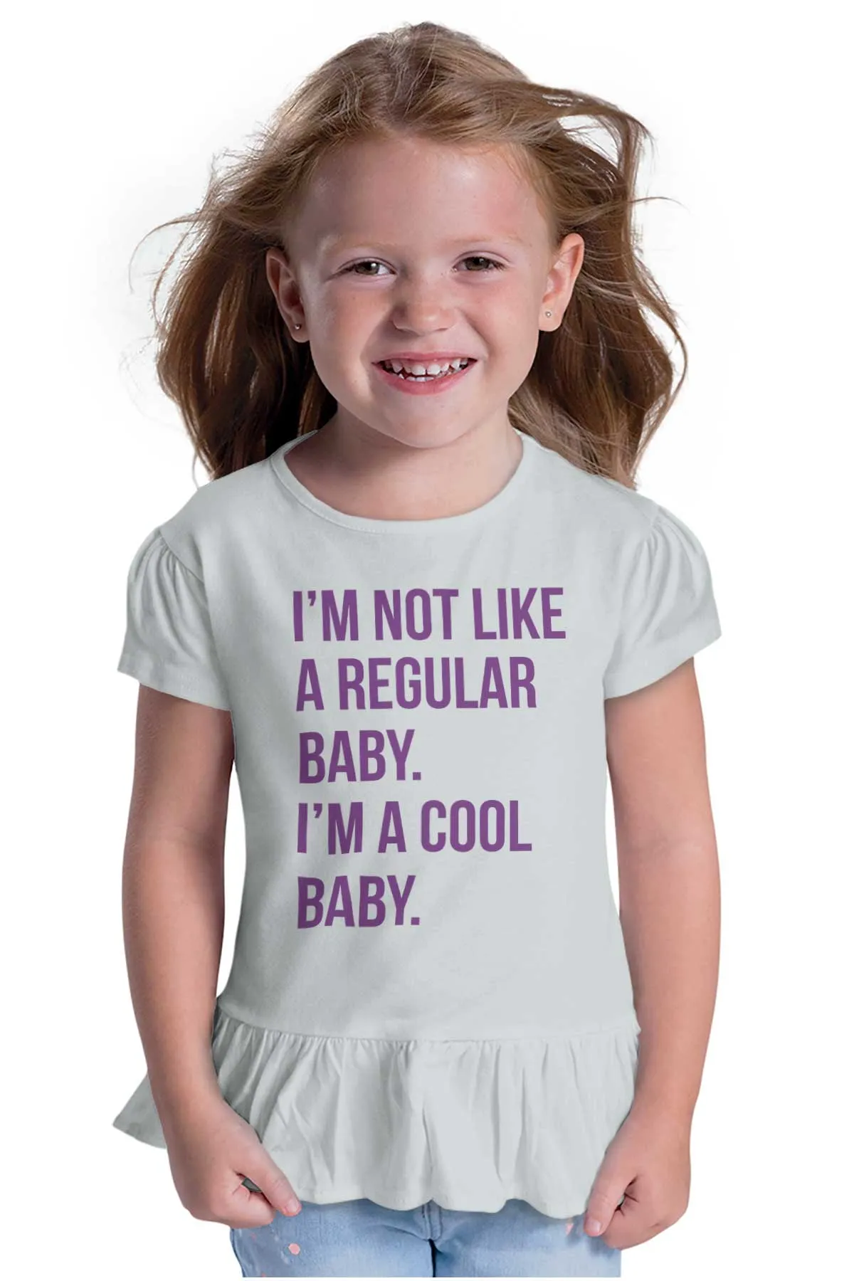 Cool Baby Toddler Ruffle Bottom Tee