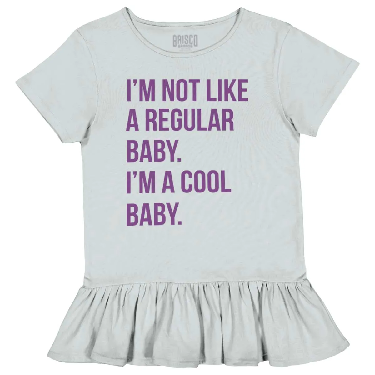 Cool Baby Toddler Ruffle Bottom Tee