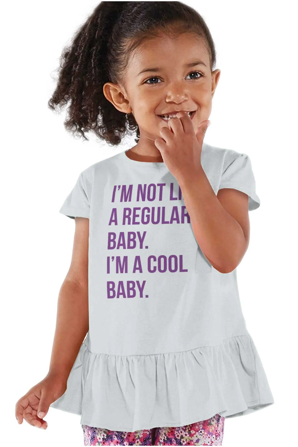 Cool Baby Toddler Ruffle Bottom Tee