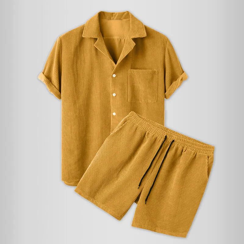 CORDUROY COMFY BREEZY CASUAL SET
