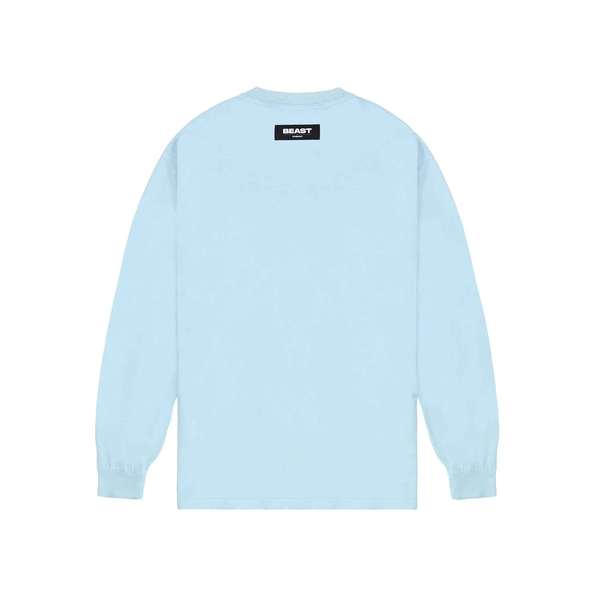 CORE FLASH BOX LS TEE - LIGHT BLUE