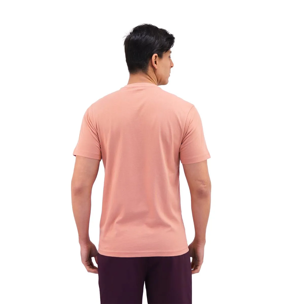Cotton Jersey Crew Neck Short Sleeve Slim Print Tees  (Signature Tees)
