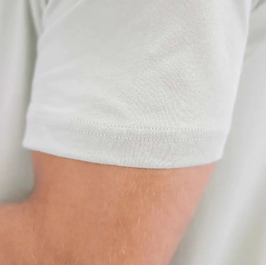 Cotton Jersey Crew Neck Short Sleeve Slim Print Tees  (Signature Tees)