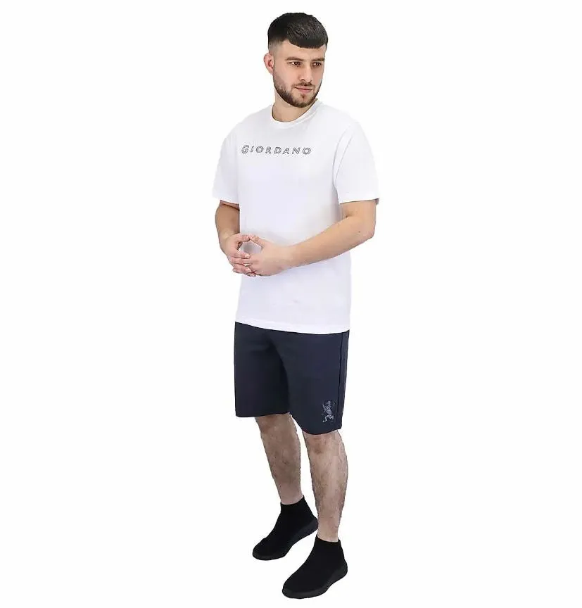 Cotton Jersey Crew Neck Short Sleeve Slim Print Tees  (Signature Tees)