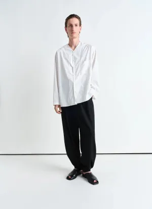 DRAWSTRING PLEATED PANTS