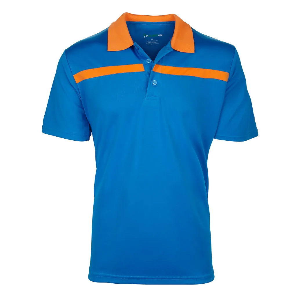 Dri-FIT Golf Shirts - Men’s Bold Line Contrast Standard Fit 6544