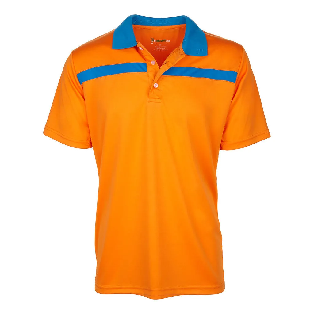 Dri-FIT Golf Shirts - Men’s Bold Line Contrast Standard Fit 6544