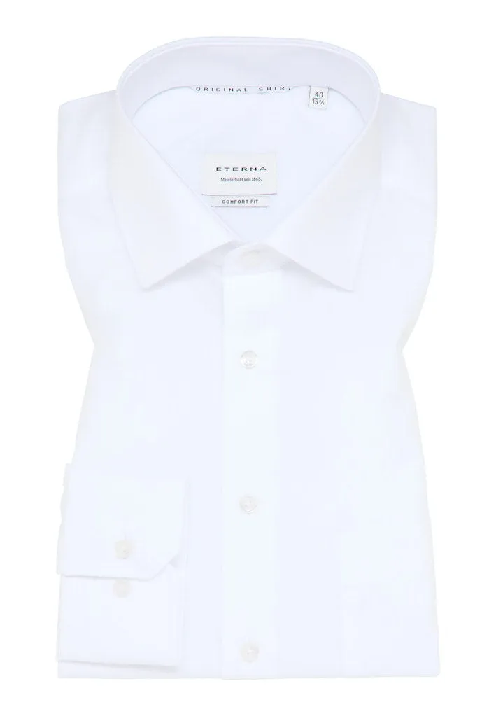 Eterna Comfort Fit Shirt White 1100/00